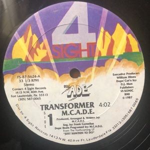 Mc Ade Transformer Vinyl Lp '87